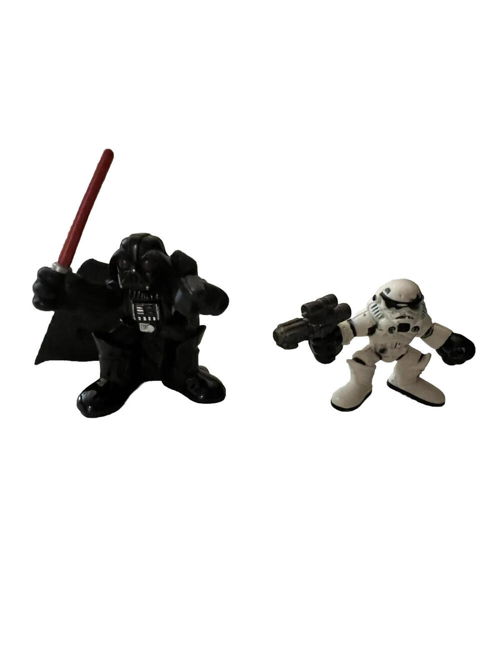 DARTH VADER And STORM TROOPER Star Wars Galactic Heroes Hasbro Playskool Figure